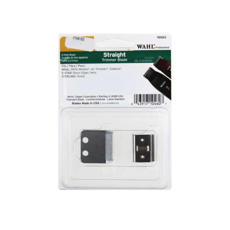 WAHL STRAIGHT TRIMMER BLADE SET FOR 8900/SIDEKICK