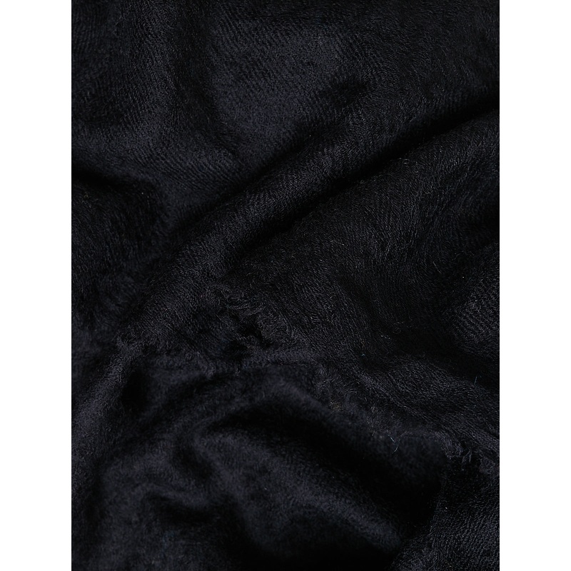 Woven Scarf in Black