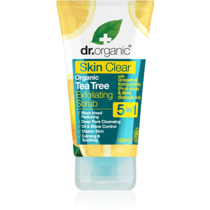 Dr. Organic – Skin Clear 5 In 1 Exfoliating Scrub