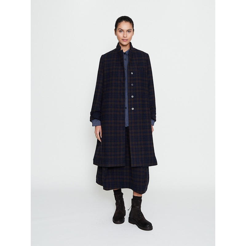 Farmer Coat in Plaid