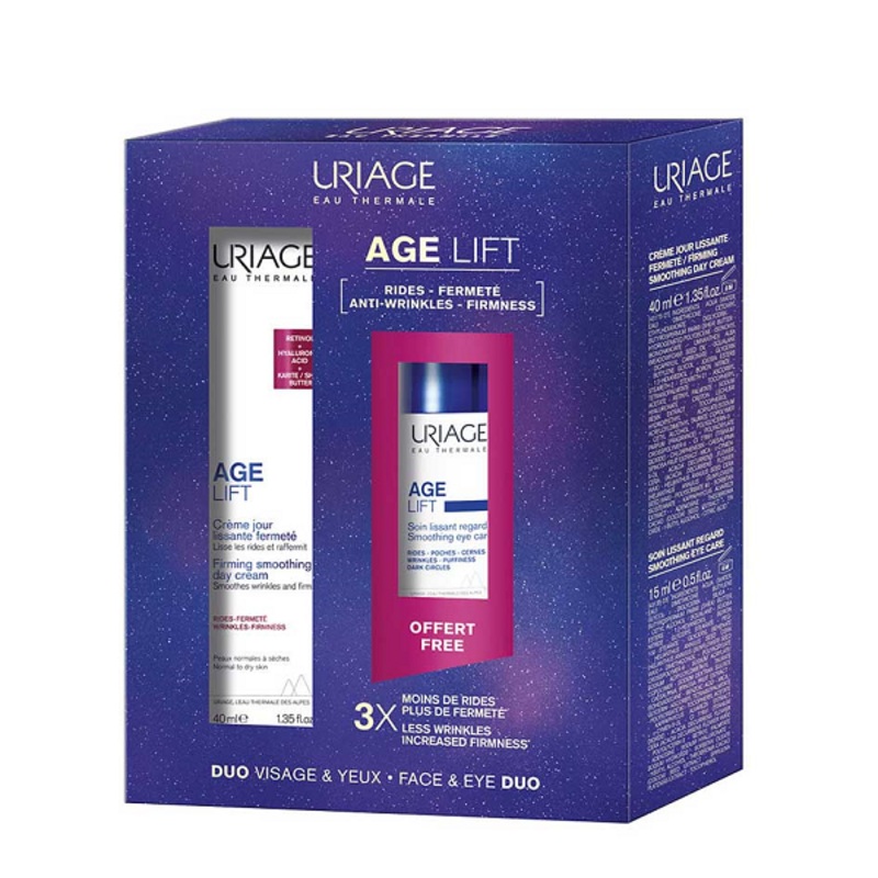 Uriage – Age Lift Duo Face & Eye Kit