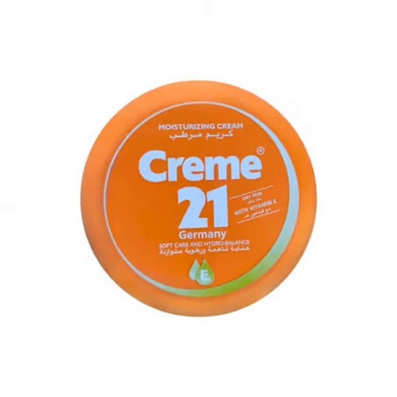 Creme 21 Moisturizing Cream With Vitamin E For Dry Skin – 50ml