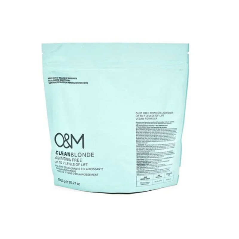 O&M CLEAN BLONDE Ammonia Free Powder Lightener | Various Sizes
