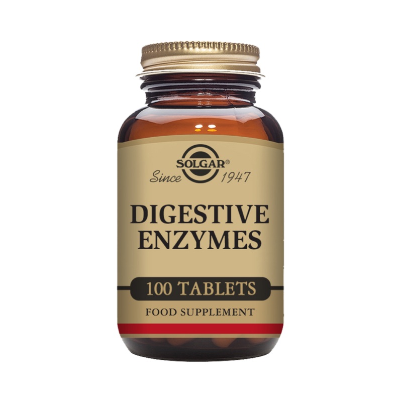 Solgar – Digestive Enzymes 100 Tablets *