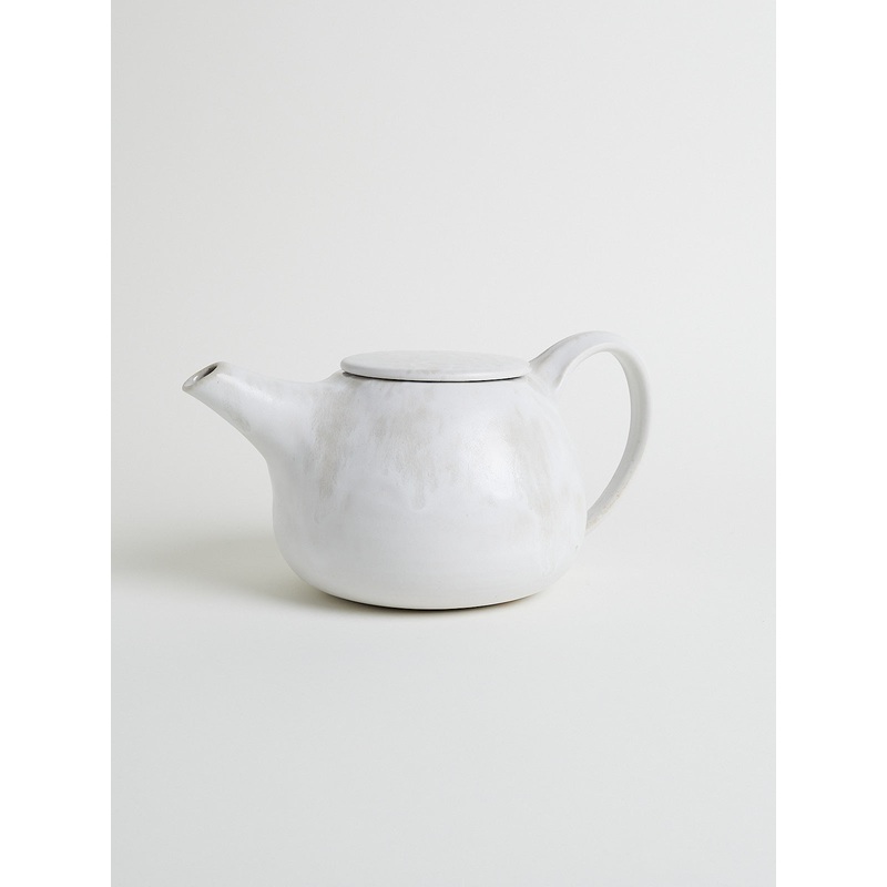 Teapot Shape #37 in Ivory White