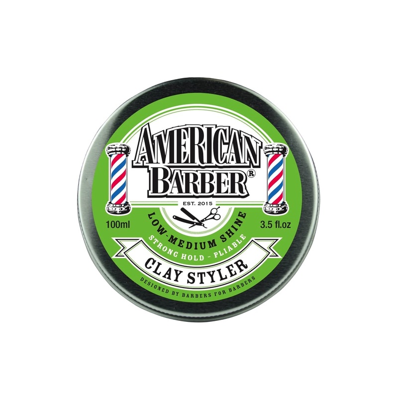 AMERICAN BARBER CLAY STYLER LOW-MEDIUM SHINE 100ML