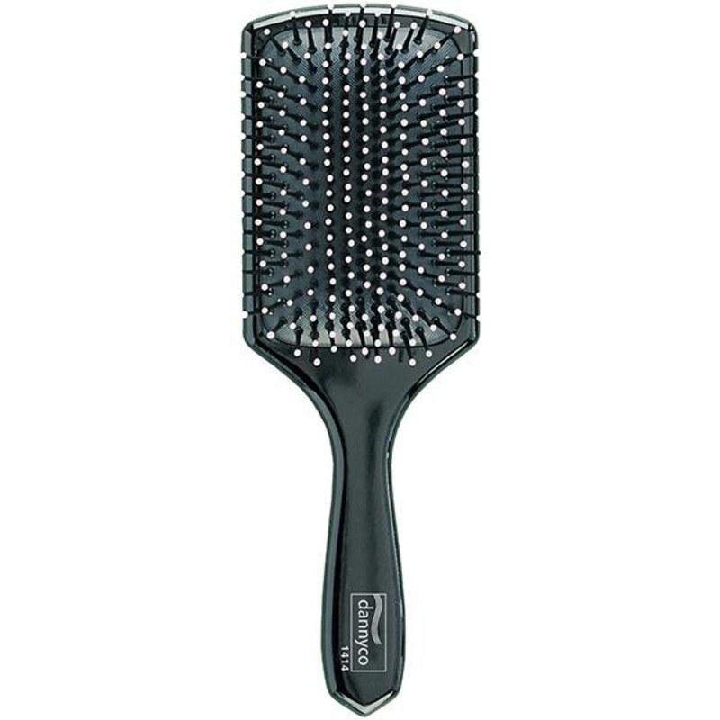 Dannyco — Large Rectangular Cushion Brush with Ball-Tipped Nylon Bristles