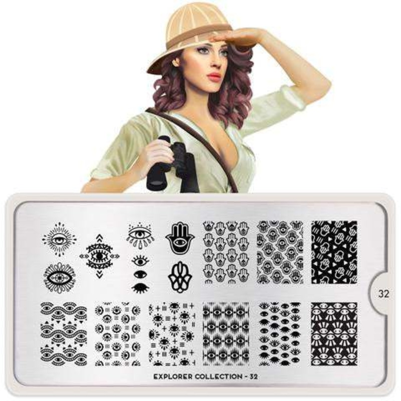Moyou London Stamping Plate – Explorer 32