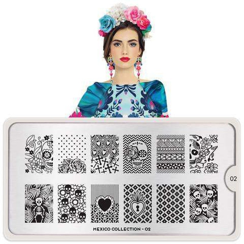 Moyou London Stamping Plate – Mexico 02