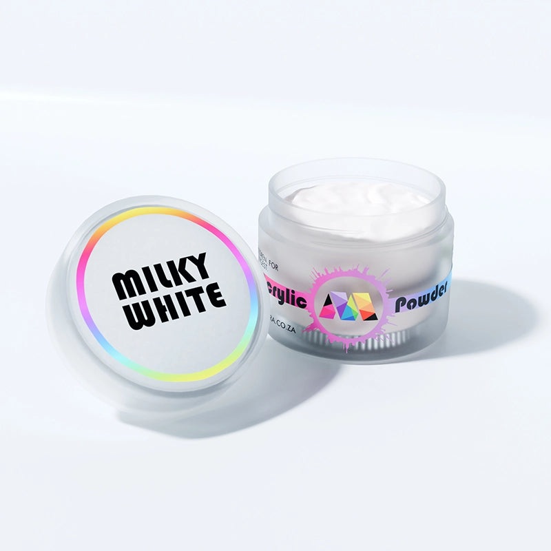 Professional Milky White Acrylic Powder – 245g