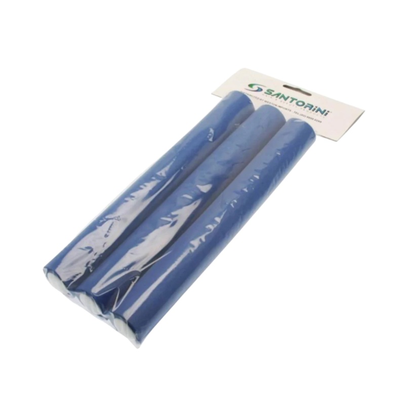 SANTORINI FLEXIBLE ROLLERS BLUE 32MM 3 PACK