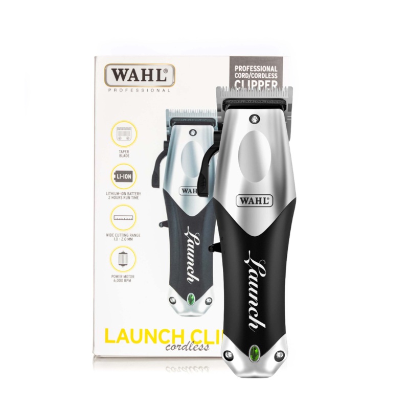 WAHL Launch Clipper Cordless Taper Blade | Various Colours