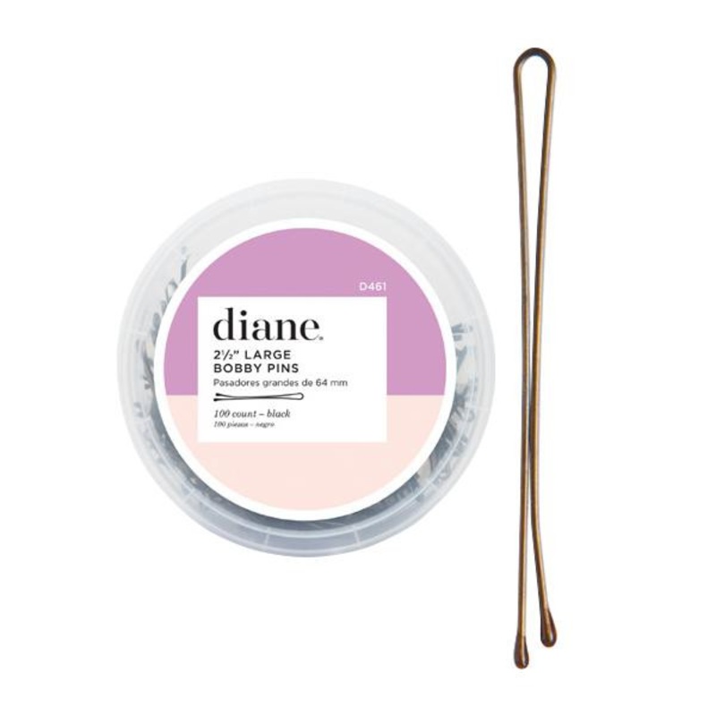 Diane — Jumbo bob pins bronze 2.5″ – 100/pack