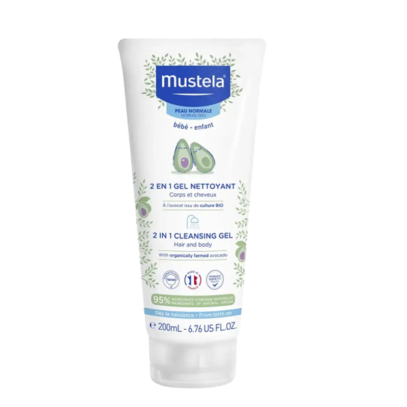 Mustela – 2 in 1 cleansing gel