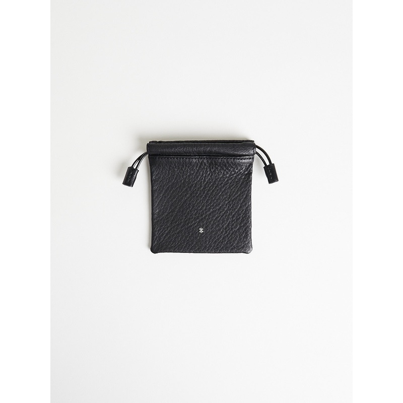 Drawstring Pouch SS in Black