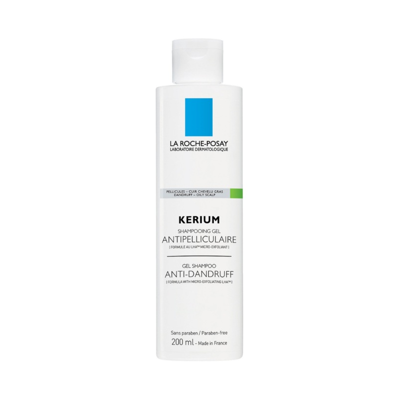 La Roche Posay – Kerium Anti Dandruff Gel Shampoo for Oily Scalp 200ml