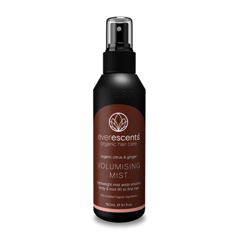 EVERESCENTS ORGANIC CITRUS & GINGER VOLUMISING MIST 150ML