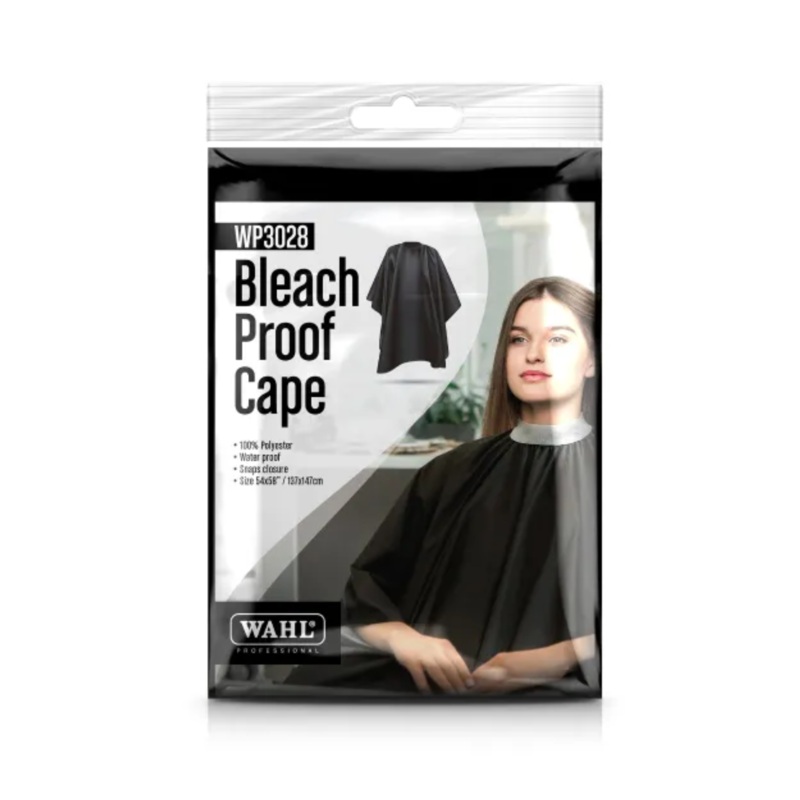 WAHL BLEACH PROOF CAPE BLACK