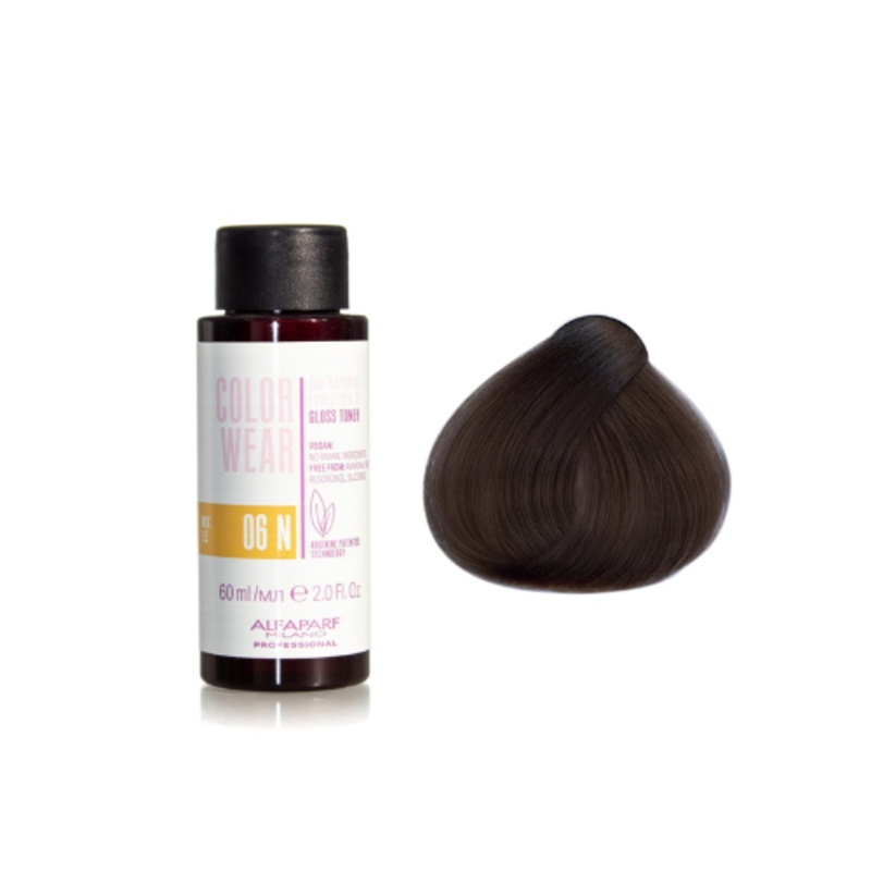 ALFAPARF MILANO COLOR WEAR GLOSS TONER 60ML 06N
