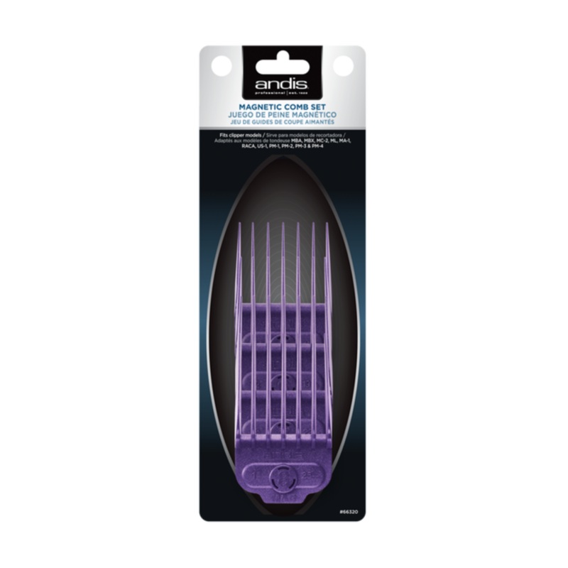 ANDIS MAGNETIC COMB SET (4 PIECE #5 – 8)