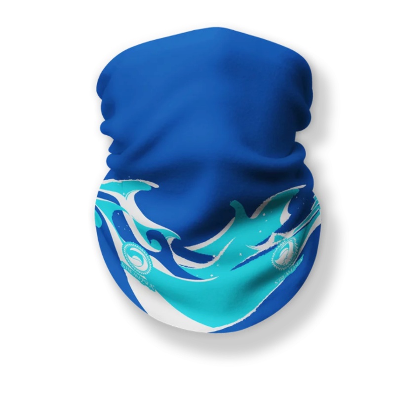 Waves Neck Gaiter Face Scarf