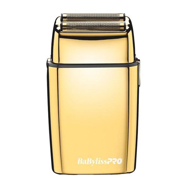 Babyliss Pro — Cordless metal double foil shaver – Gold
