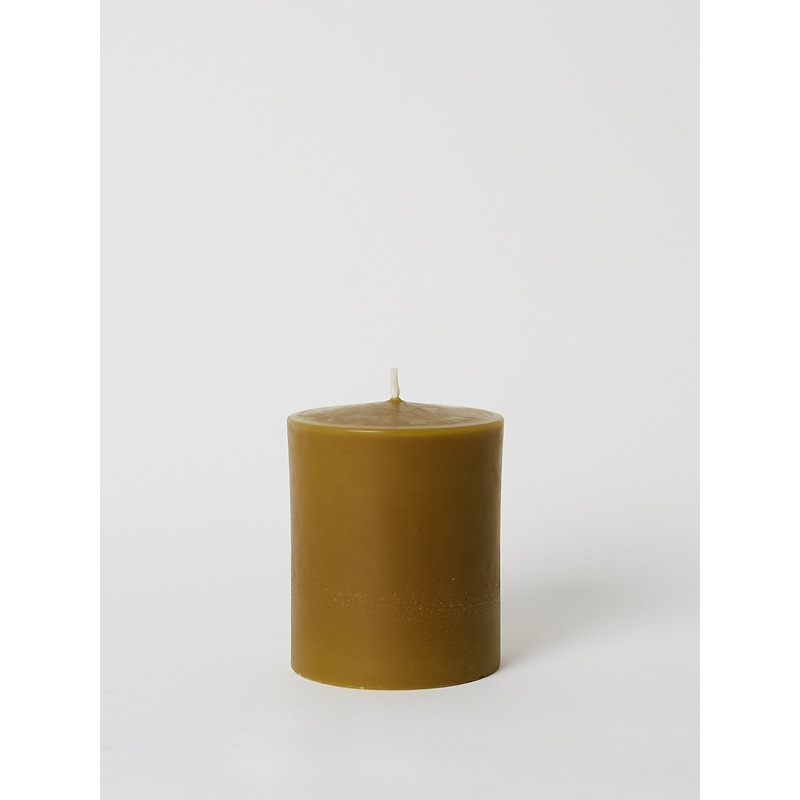 Beeswax Candle Colour Matcha Small