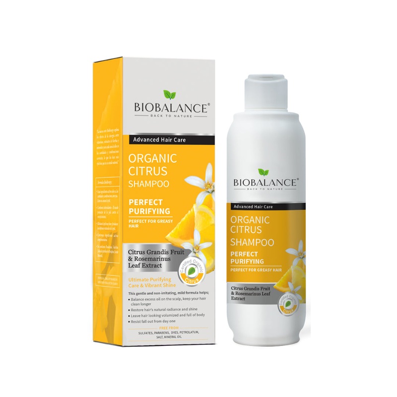 Bio Balance Organic Citrus Shampoo Perfect For Greasy Hair 330ml