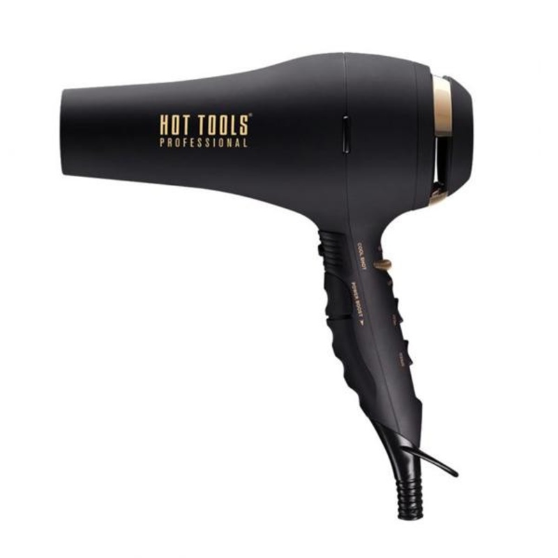Hot Tools — Turbo Ionic Hairdryer Black Gold