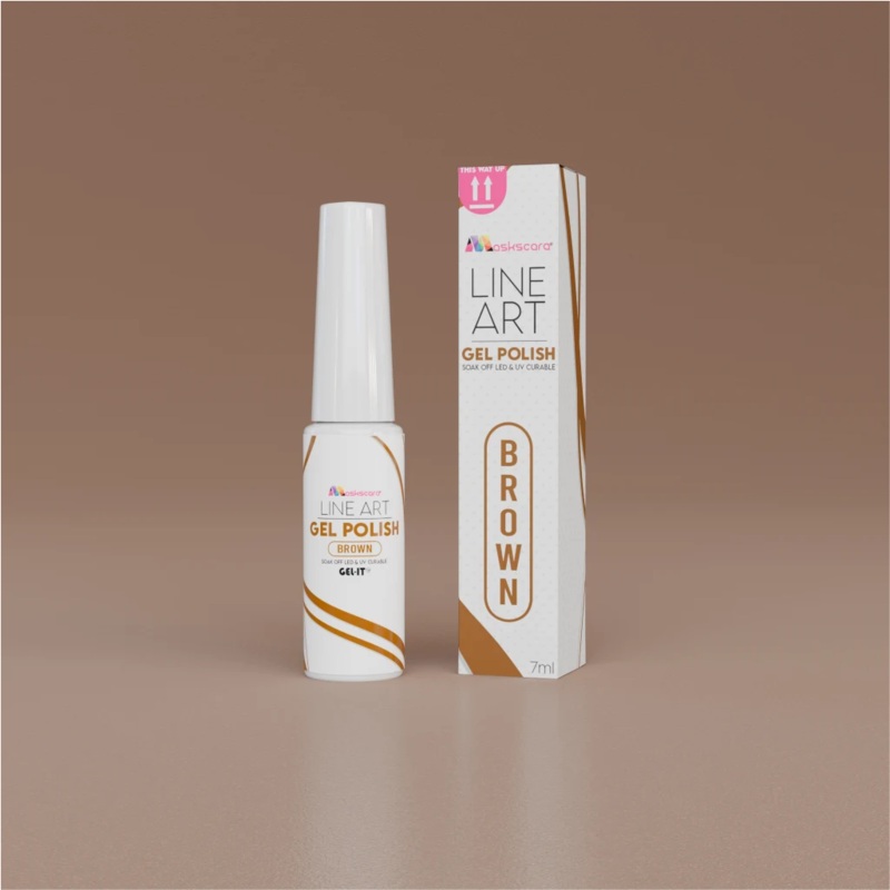 Line Art Gel 7ml – Brown