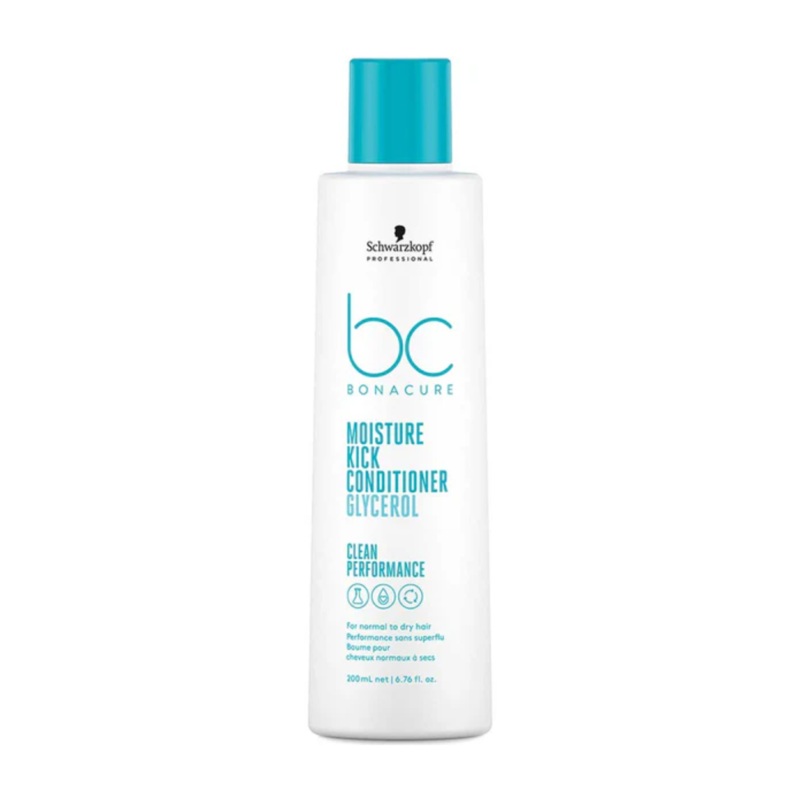 SCHWARZKOPF BONACURE Clean Performance Moisture Kick Conditioner | Various Sizes