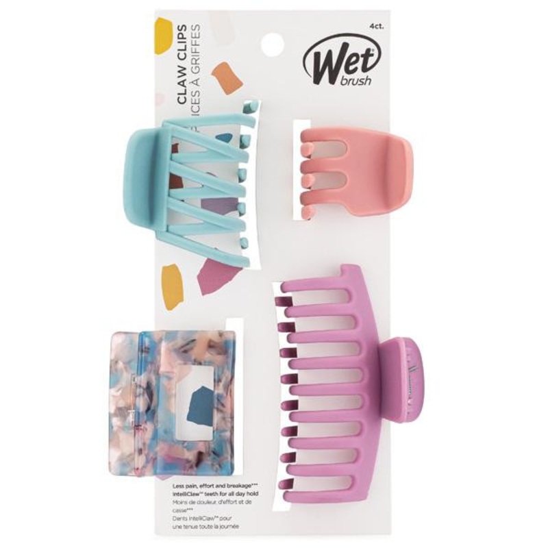 The Wet Brush — Claw Clips 4CT – Summer Sunset