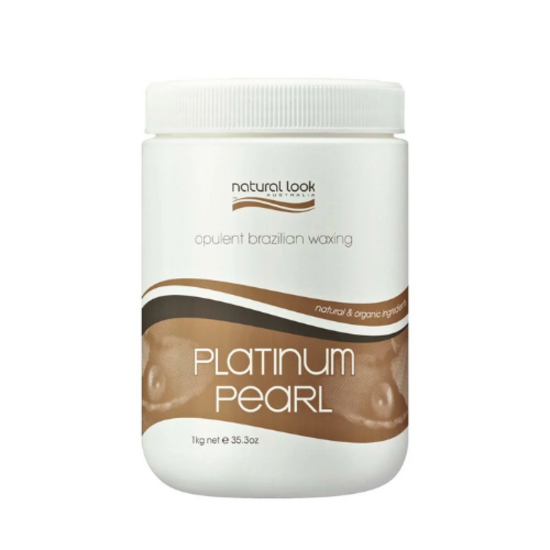 NATURAL LOOK PLATINUM PEARL STRIP WAX 1KG