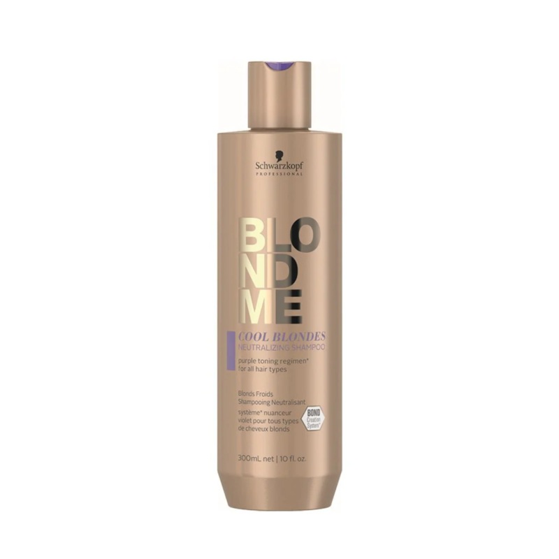 SCHWARZKOPF BLONDME COOL BLONDES NEUTALIZING SHAMPOO 300ML