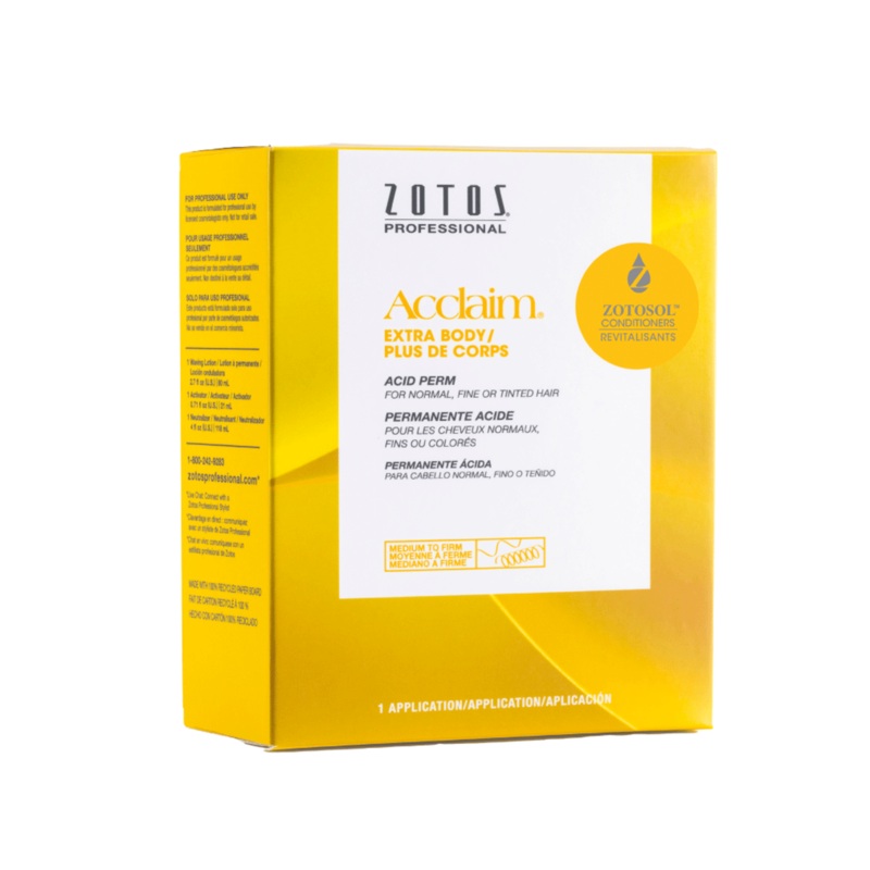 ZOTOS ACCLAIM EXTRA BODY ACID PERM