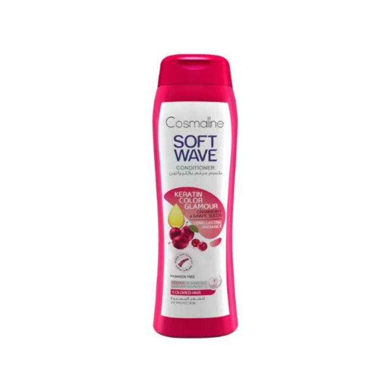 Cosmaline – Soft Wave Keratin Color Glamour Conditioner For Colored Hair