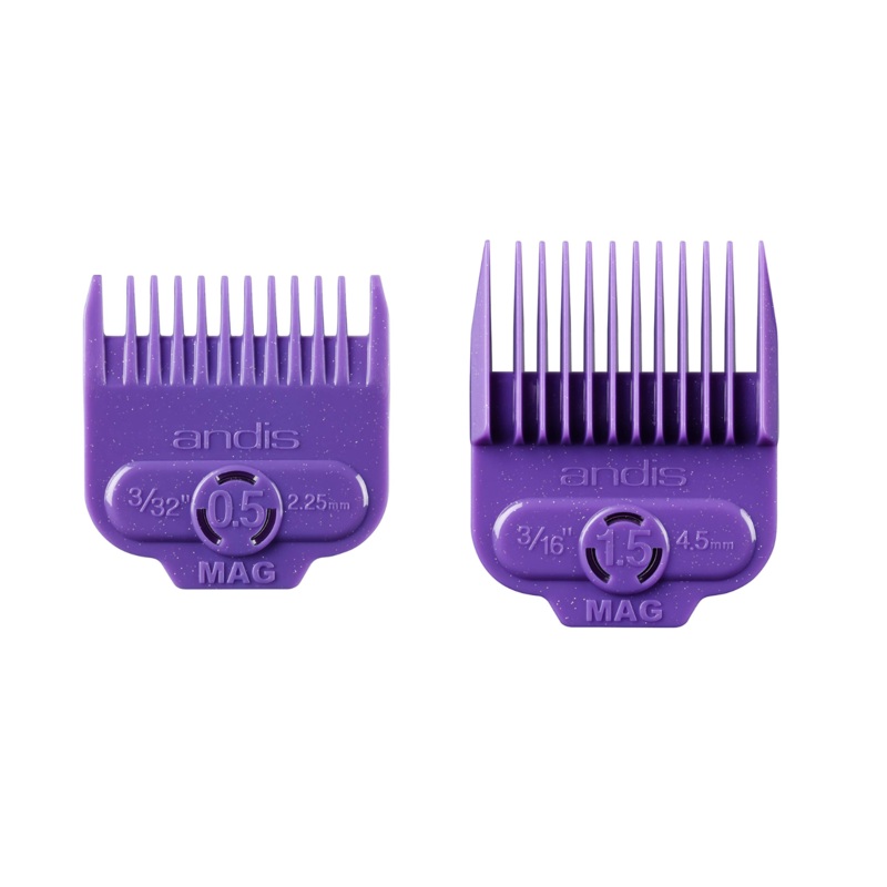 ANDIS MAGNETIC COMB SET (2 PIECE #0.5 & 1.5)