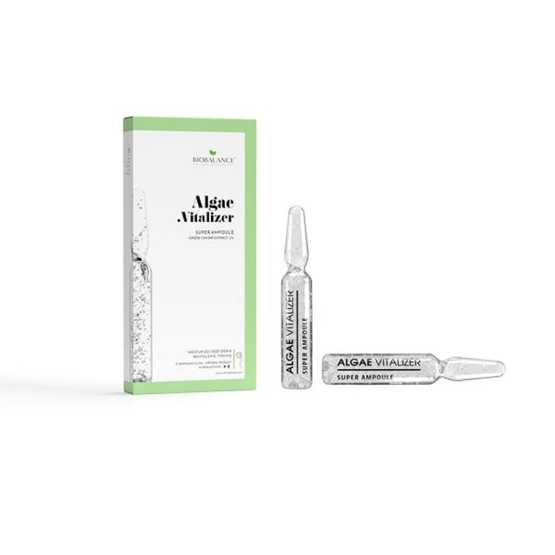Bio Balance Super Ampoule  Algae Vitalizer Green Caviar Extract 3% 10Ampoules x 2 ML