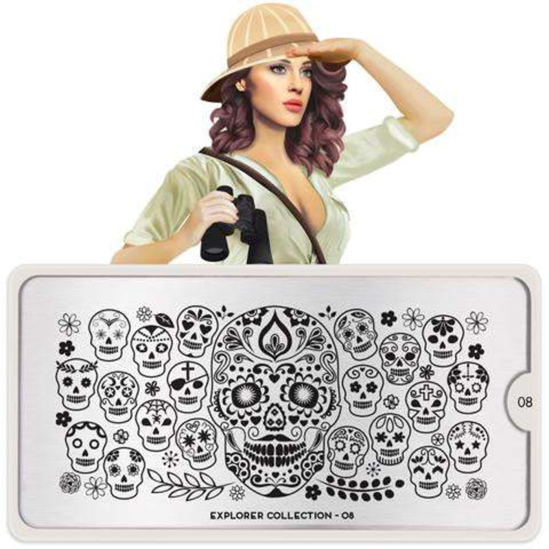 Moyou London Stamping Plate – Explorer 08