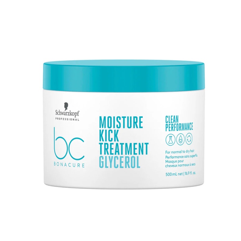 SCHWARZKOPF BONACURE Clean Performance Moisture Kick Treatment | Various Sizes