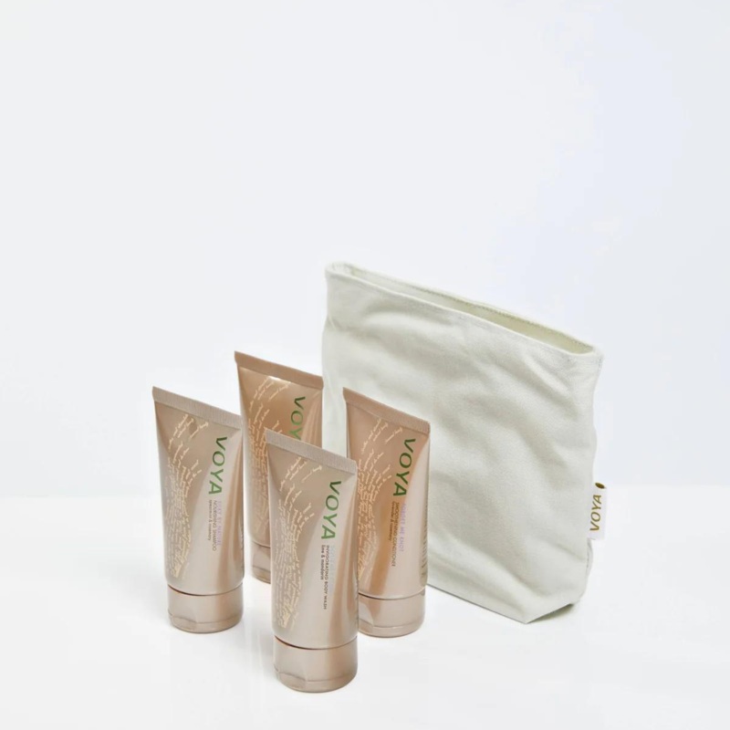 Voya Organic Voyager Body & Hair Travel Set