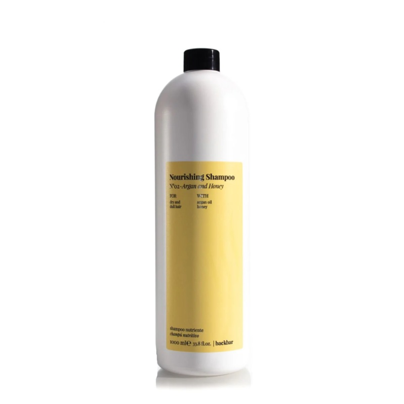 BACKBAR  Nourishing Shampoo No.2 Argan & Honey  |  Various Sizes