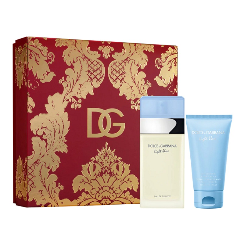 Dolce & Gabbana – Light Blue Eau De Toilette Set ( EDT 100ml + BC 50ml )