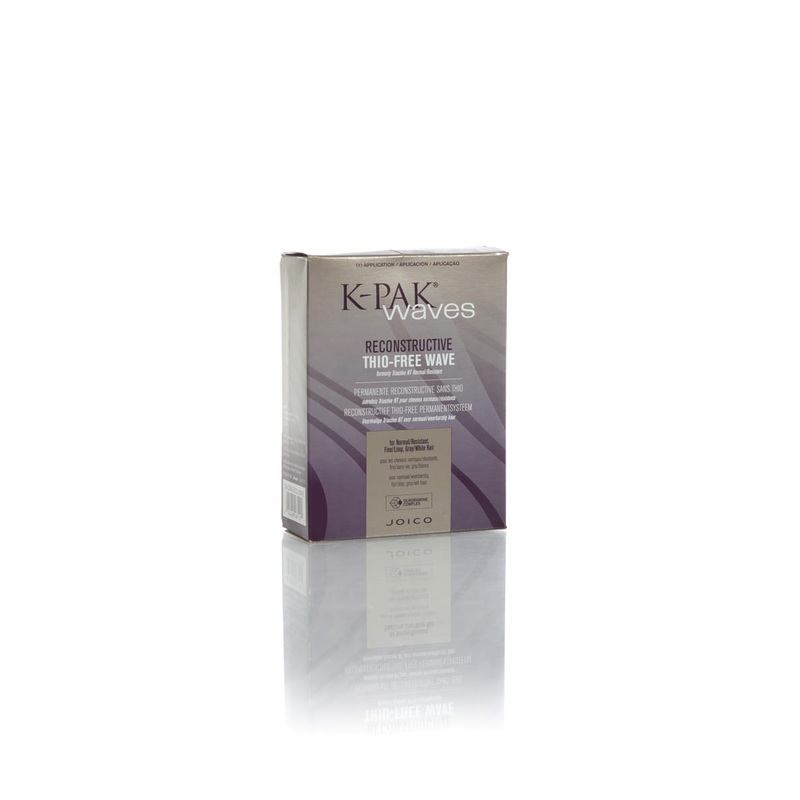 JOICO K-PAK WAVES RECONSTRUCTIVE THIO-FREE WAVE NORMAL/RESISTANT, FINE/LIMP, GRAY/WHITE HAIR
