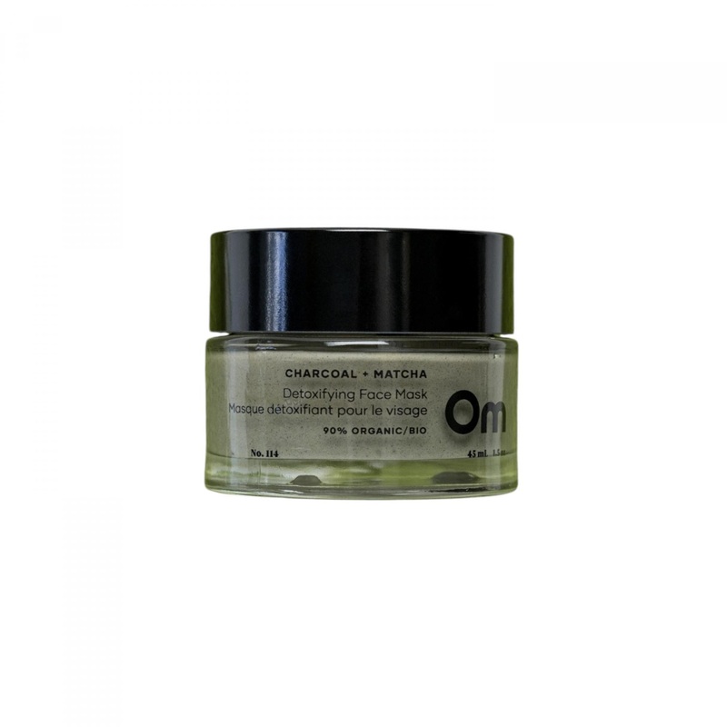 Om Organics — MINI Charcoal + Matcha Detoxifying Face Mask