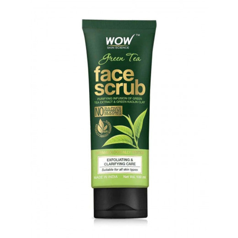 Wow Green Tea Face Scrub 100ml