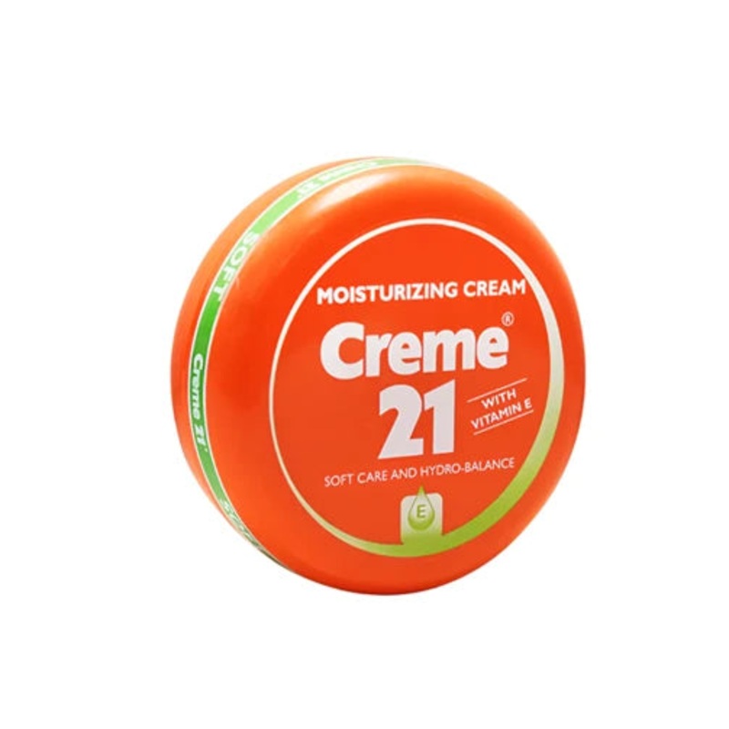 Creme 21 Moisturizing Cream With Vitamin E For Dry Skin 150ml