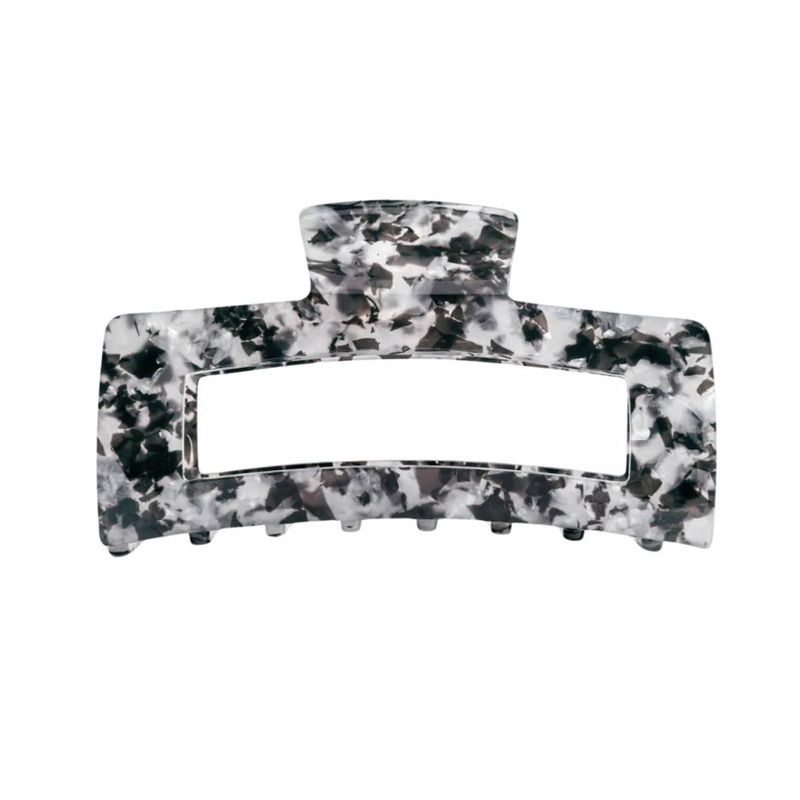 Kitsch — Jumbo Open Shape Claw Clip – Black