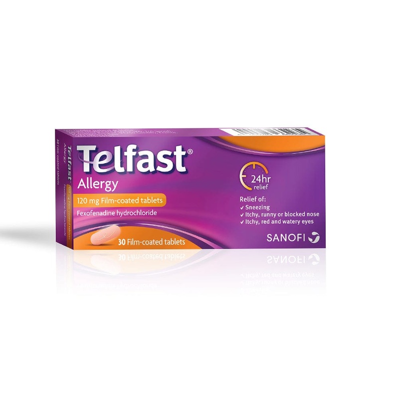 Telfast Allergy 120mg 30 Tablets
