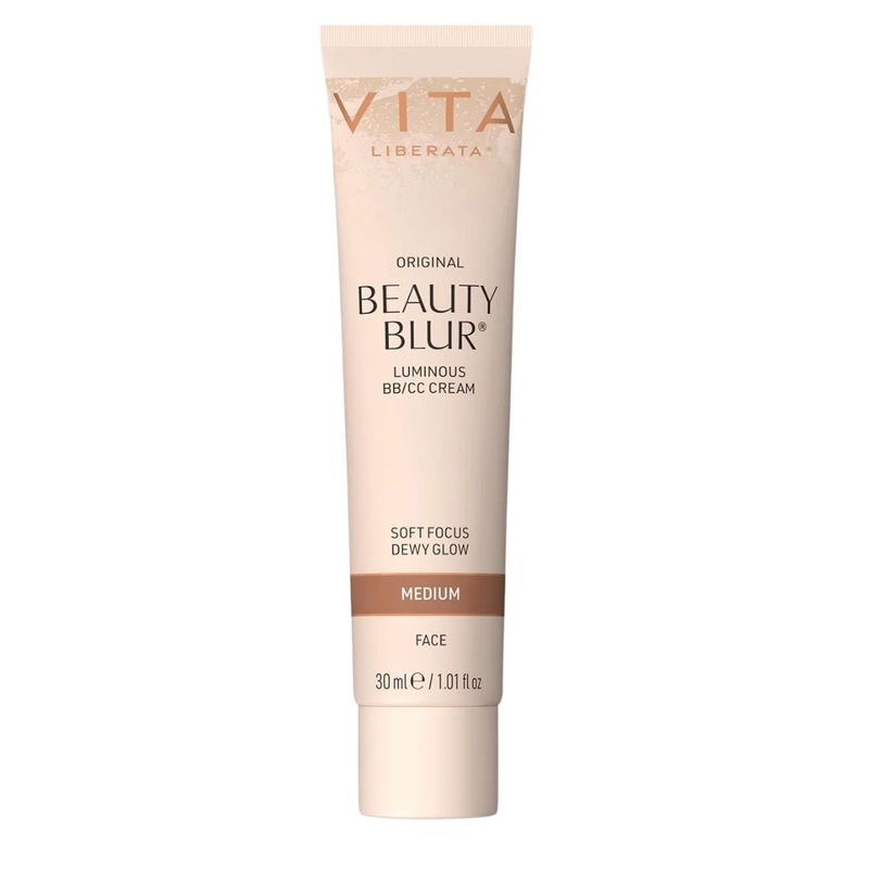 Vita Liberata Original Beauty Blur, Luminous BB/CC Cream, Medium